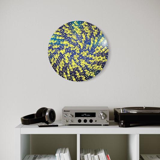 Energy Connections Flow Without Borders, Alchemical Blue Mirror