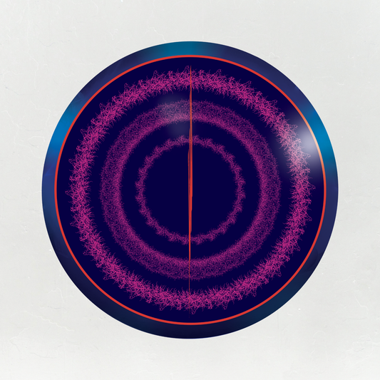 Cosmic Frame, Alchemical Blue Mirror