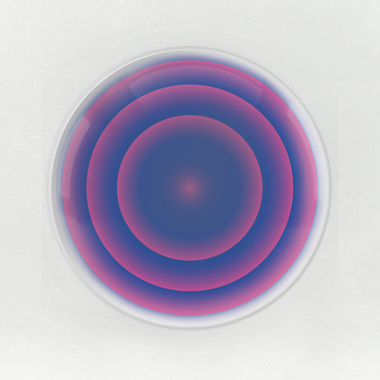 Liberation In Blue, Alchemical Silver Mirror