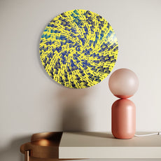 Energy Connections Flow Without Borders - Reverse, Alchemical Blue Mirror