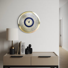 Enlightment In Blue, Alchemical Gold Mirror