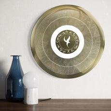 Enlightment In White, Alchemical Gold Mirror