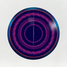 Cosmic Frame, Alchemical Blue Mirror