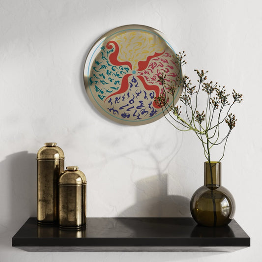 Dancing Elements, Alchemical Gold Mirror