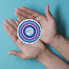 Dynamic Life Vortex Emphasized, Alchemical Silver Mirror