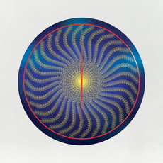 Dynamic Light Primary Prism In Yellow , Alchemical Blue Mirror