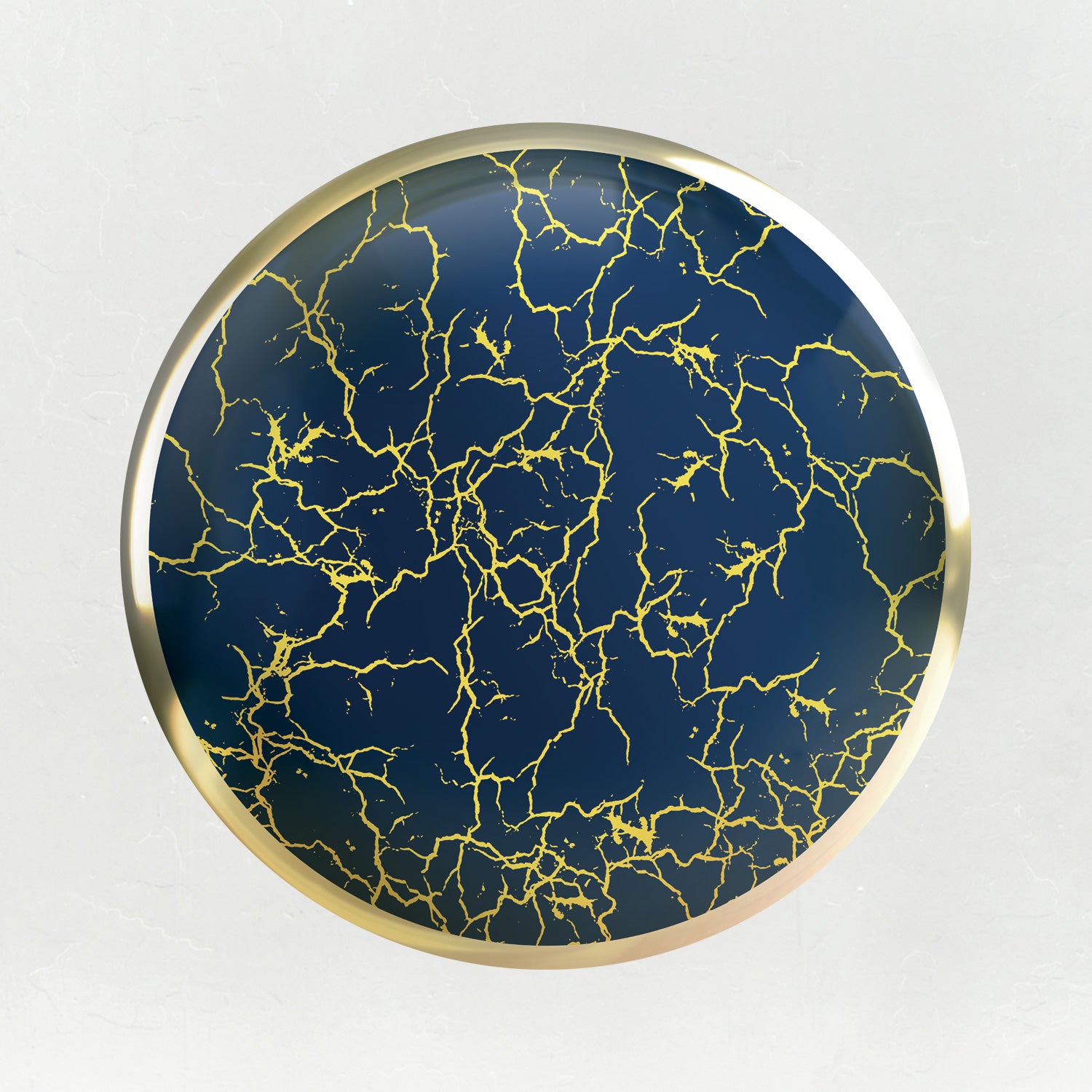 Neuronal Connections, Alchemical Gold Mirror