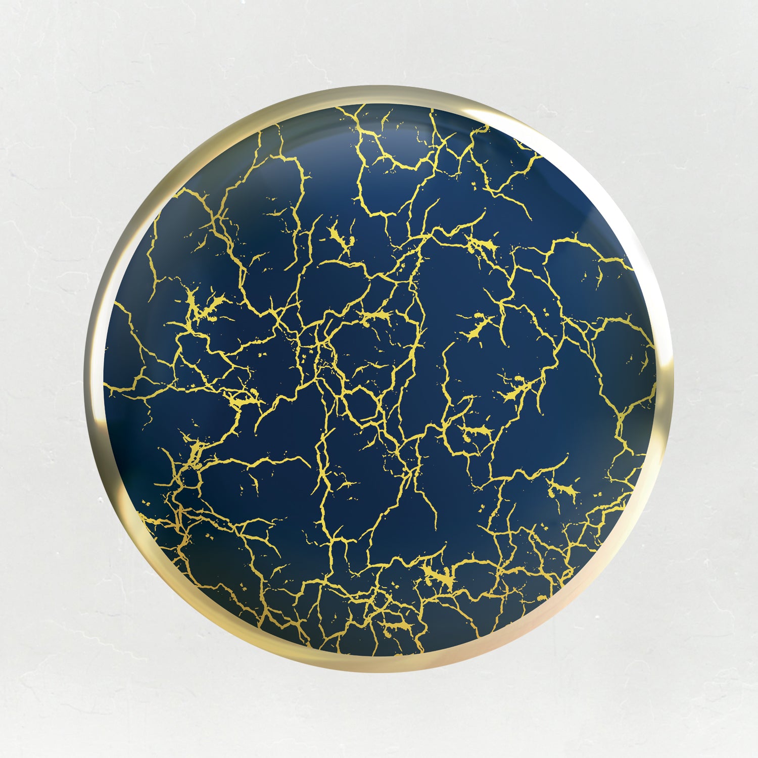 Neuronal Connections, Alchemical Gold Mirror