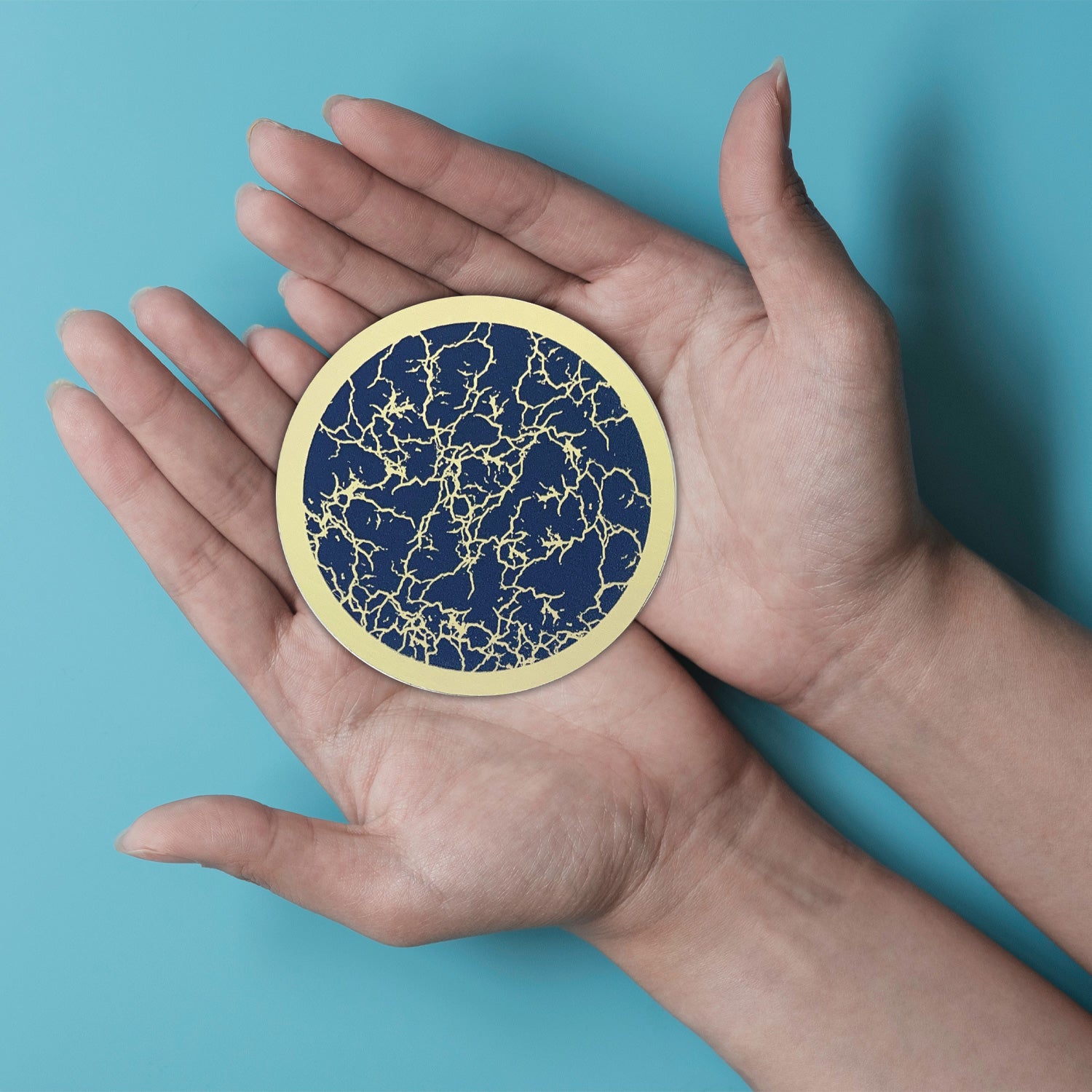 Neuronal Connections, Alchemical Gold Mirror