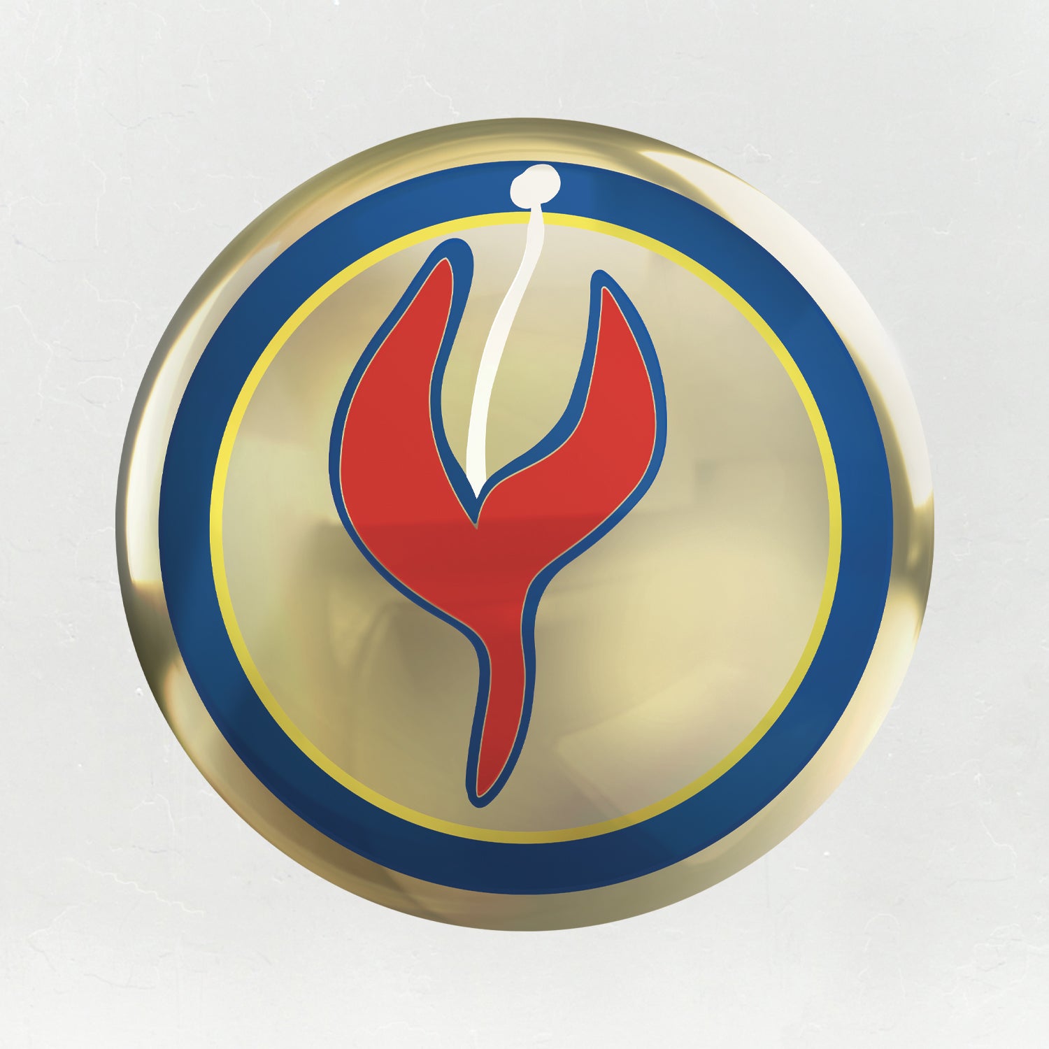 Pure Enlightment, Clear Alchemical Gold Mirror